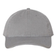 aerial view a gray dri duck 3230 moorland waxed canvas cap charcoal, image 1 of 2