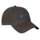 aerial view a charcoal dri duck 3230 moorland waxed canvas cap charcoal, image 3 of 6