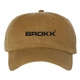 aerial view a field khaki dri duck 3230 moorland waxed canvas cap charcoal, image 2 of 5