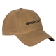 aerial view a field khaki dri duck 3230 moorland waxed canvas cap charcoal, image 3 of 5
