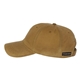 aerial view a field khaki dri duck 3230 moorland waxed canvas cap charcoal, image 4 of 5