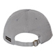 aerial view a gray dri duck 3230 moorland waxed canvas cap charcoal, image 2 of 2