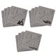 a group of linden felt coasters (set of 4)