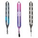 a group of 3/4 dye - sublimated lanyard with metal crimp metal split - ring