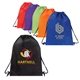 a group of promo drawstring backpack