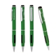 a group of solid brass ballpoint pen with rubber grip