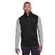 aerial view a black spyder mens venom vest, image 1 of 9
