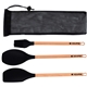a copper black cyprus copper utensil set