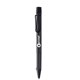 a charcoal lamy safari charcoal plastic ballpoint pen w / ergonomic grip