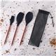 a group of cyprus copper utensil set