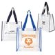 a group of transparent promo tote