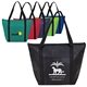 a group of tote bag style non - woven zippered cooler