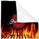 a group of 12x12 sublimated microfiber towel - 200gsm