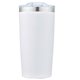 a white 20 oz double wall ss vacuum classic tumbler