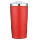 a red 20 oz double wall ss vacuum classic tumbler