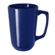 aerial view a royal blue good value(tm) square handle mug - 14 oz, image 1 of 2