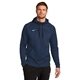aerial view a team navy nike therma - fit pullover fleece hoodie, image 1 of 6