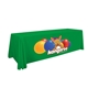 a emerald-pms 347 8 serged open - back polyester standard table throw