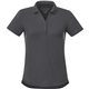aerial view a grey storm (991) womens otis short sleeve performance polo, image 1 of 4