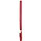 aerial view a red translucent stick pen, image 1 of 2