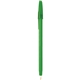aerial view a green translucent stick pen, image 1 of 2