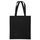 a black 15x16 calico cotton tote bag 140gsm