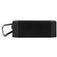 aerial view a black 3- watt waterproof bluetooth speaker, image 1 of 7