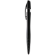 aerial view a black nochella(tm) metallic ergonomic pen, image 1 of 3