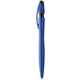 aerial view a indigo blue nochella(tm) metallic ergonomic pen, image 1 of 4
