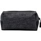 aerial view a black xl x line emblem travel pouch, image 1 of 2
