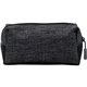 aerial view a grey xl x line emblem travel pouch, image 1 of 2