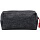 aerial view a red xl x line emblem travel pouch, image 1 of 2