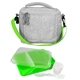 aerial view a green on the go adventure cooler, image 1 of 2