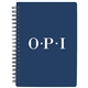 aerial view a navy blue pocket buddy notebook, image 1 of 4