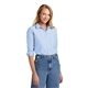 aerial view a newport blue brooks brothers(r) womens casual oxford cloth shirt, image 1 of 5