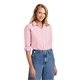 aerial view a soft pink brooks brothers(r) womens casual oxford cloth shirt, image 1 of 5