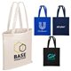 a group of 15x16 calico cotton tote bag 140gsm