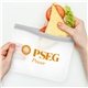 a group of large reusable peva lunch pouch 26x20cm