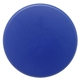 aerial view a blue hockey puck stress reliever, image 1 of 2