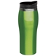 aerial view a green 15 oz stainless steel sydney tumbler, image 1 of 3