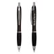 a group of aluminum pen with carbon fiber barrel