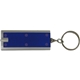 a blue rectangular led keychain
