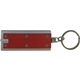 a red rectangular led keychain
