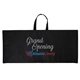 aerial view a black colorvista imprint carrying case for ceremonial scissors, image 1 of 2