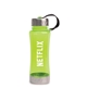 a neon green 22oz ace nexus water bottle