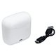 aerial view a white bytech(r) true wireless earbuds, image 1 of 4
