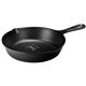 a group of lodge(r) 8 cast iron skillet