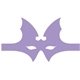 a purple 2597 bat mask for promotional superhero programs