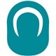a teal 321 circle popup visor