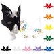 a group of bat mask for promotional superhero programs